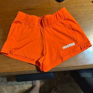 Hooters Vintage Vibrant Orange  Shorts/Size XS